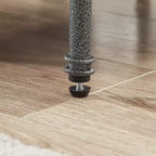 Table de chevet VECELO avec station de charge et tiroir, table d'appoint étroite avec port USB et prises électriques pour salon ou chambre à coucher, marron