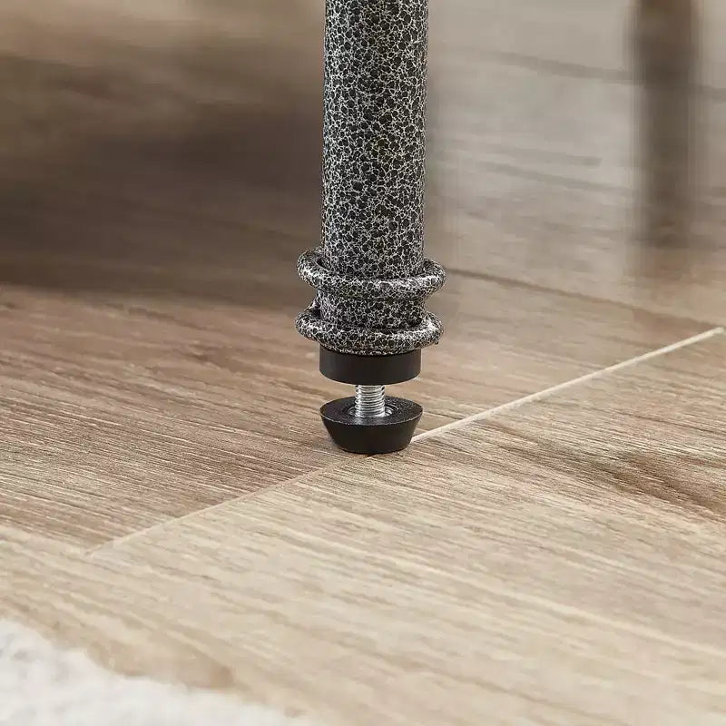 Table de chevet VECELO avec station de charge et tiroir, table d'appoint étroite avec port USB et prises électriques pour salon ou chambre à coucher, marron