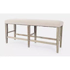 Banc rembourré sans dossier de hauteur de comptoir Jofran Fairview Transitional 52