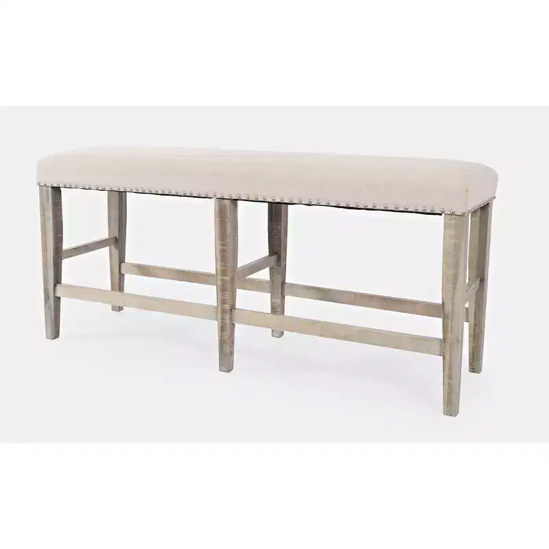 Banc rembourré sans dossier de hauteur de comptoir Jofran Fairview Transitional 52