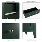 Commode à 5 tiroirs pour chambre à coucher, commode haute en bois avec rangement profond, commode moderne pour entrée et couloir