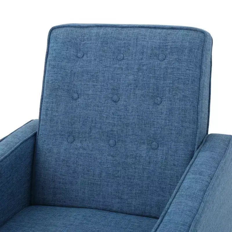 GDFStudio Mason Fauteuils inclinables capitonnés à dossier basculant de style moderne du milieu du siècle