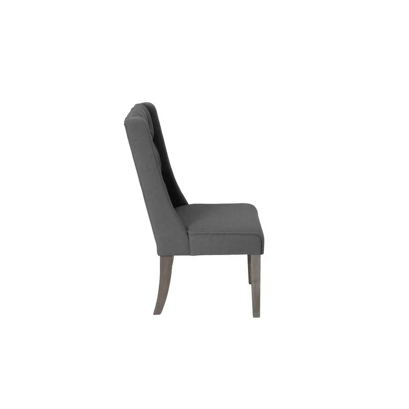 Ensemble de salle à manger extensible gris rustique 9 pièces Best Quality Furniture