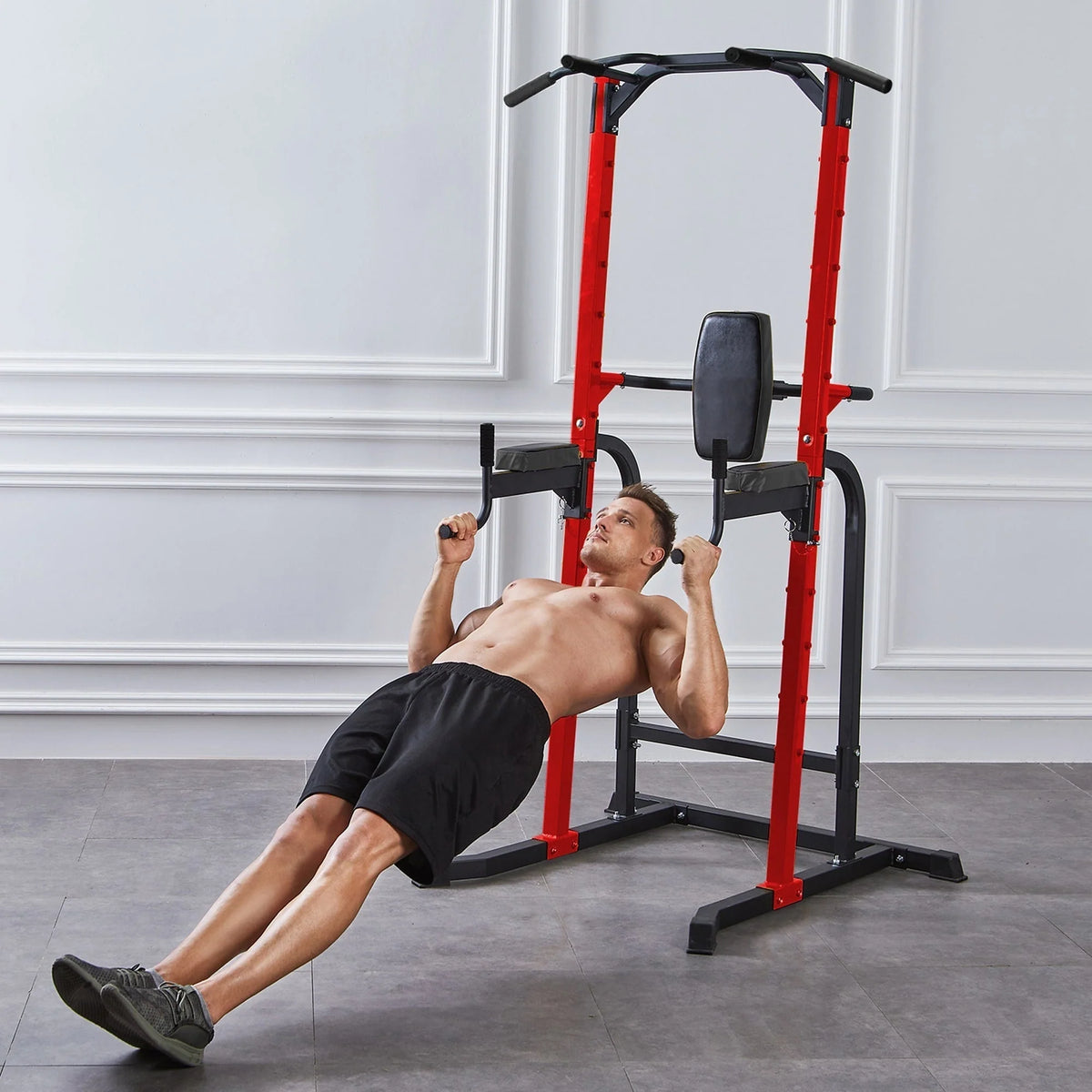 Tour de Musculation Multifonction Ainfox Power Tower pour la Maison