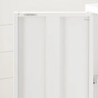 Armoire de rangement métallique à 2 portes avec étagères réglables