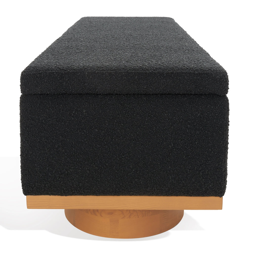 Banc de rangement Sunneva Boucle SAFAVIEH Couture - 61 po L x 20 po P x 19 po H - 61Lx20Px19H