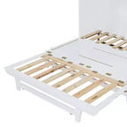 Lit escamotable Queen Size Whisen Modern Design, repliable en armoire avec pieds en fer