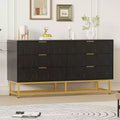 Acekool Commode en tissu à 6 tiroirs, petite commode de rangement avec plateau en bois, table de chevet moderne et organisateur de vêtements pour chambre à coucher, placard, salon