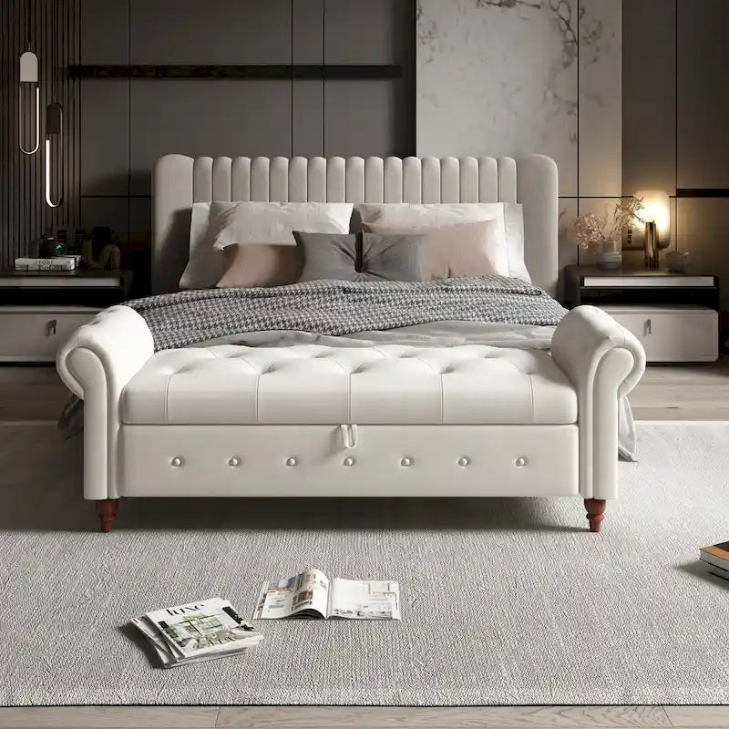 Banc ottoman avec rangement