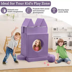 Canapé pour enfants 12 pièces, canapé de jeu modulaire pour enfants pour stimuler la créativité, canapé modulable, mobilier de chambre et de salle de jeux pour tout-petits, pour dormir et lire
