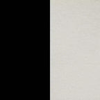 Nathan James Lot de 4 tabourets de bar sans dossier Isaac hauteur comptoir Boucle Blanc