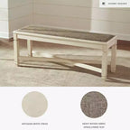 Crème Benches