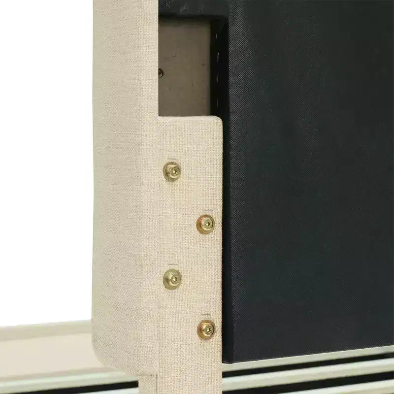 Lit de rangement Edmond avec tête de lit réglable en hauteur - ClickDecor