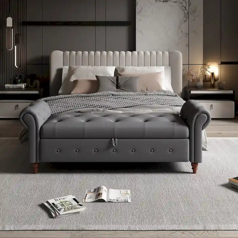 Banc ottoman avec rangement