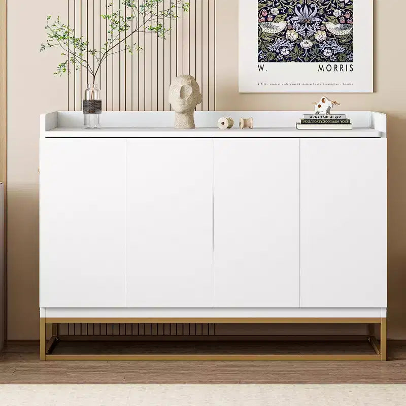 Lit escamotable Queen Size Whisen Modern Design, repliable en armoire avec pieds en fer