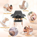 Table de massage portable de 84 pouces de long avec housse de transport