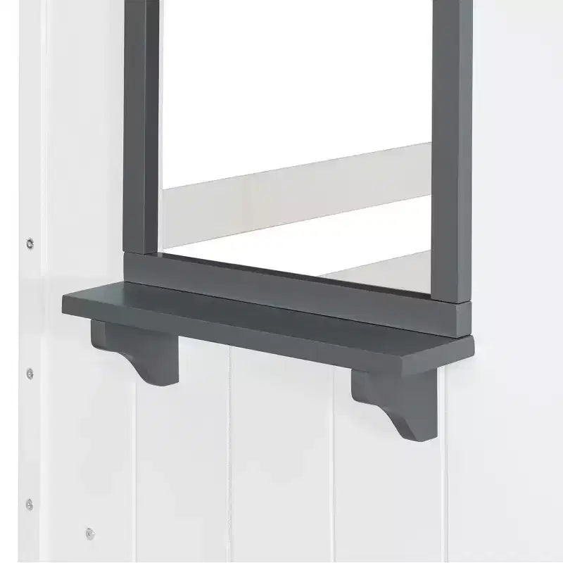 Lit superposé Luxystar de style cabane avec toit et fenêtre