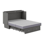 Lit escamotable Queen avec matelas