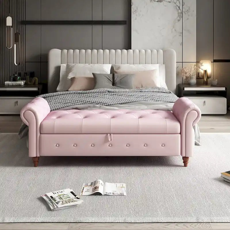 Banc ottoman avec rangement